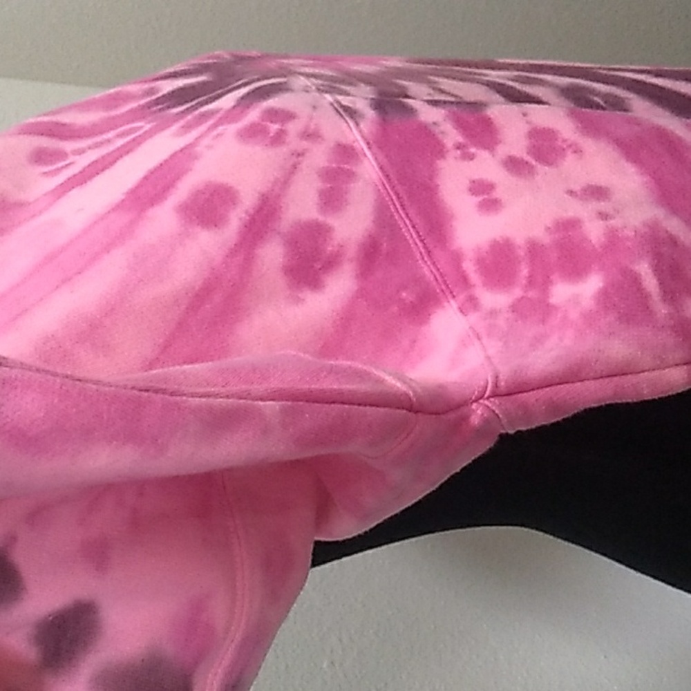 VICTORIA SECRET PINK Shine Tie-Dye Crew Neck Sweatshirt- Size M - Picture 13 of 14
